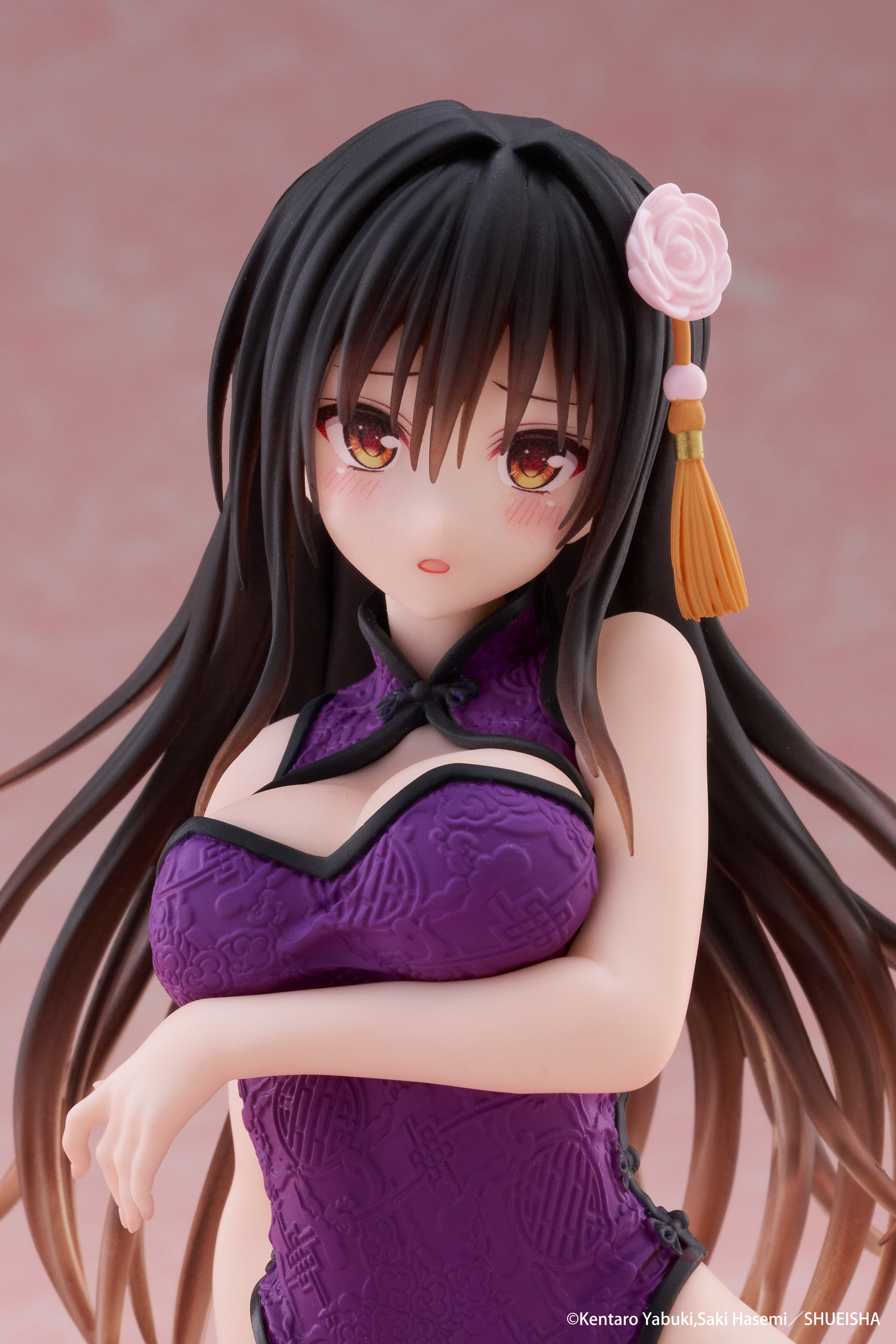 To Love-Ru Darkness Desktop Cute Figure - Yui Kotegawa (Chinese Dress Ver.) | 0840342403646