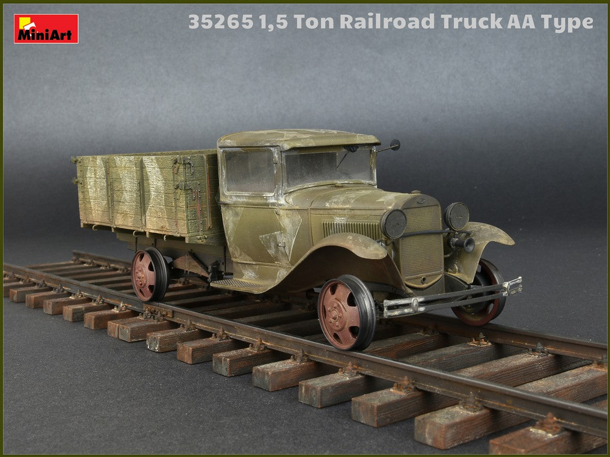 MiniArt 1,5 Ton Railroad Truck AA Type (1/35) | 4820183311597