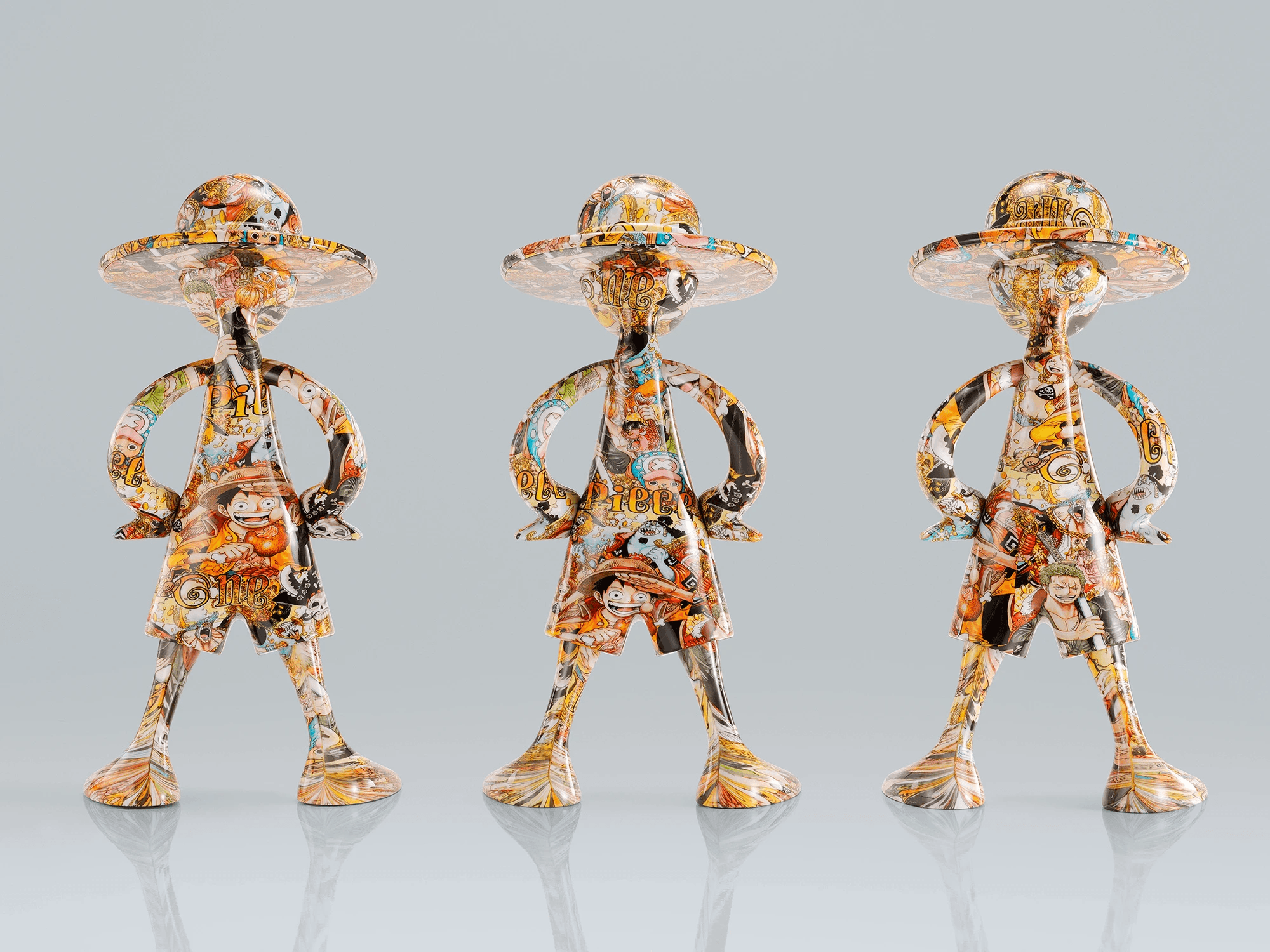 ARTCANVAS 1/8 -1000LOGS Anniversary- "ONE PIECE", TAMASHII NATIONS LUFFY's | 4573102698476