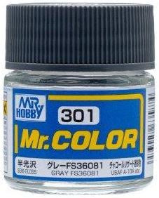 Mr Hobby Mr. Color 301 Gray FS36081 (Semi-Gloss/Aircraft) - 10ml | 4973028717297