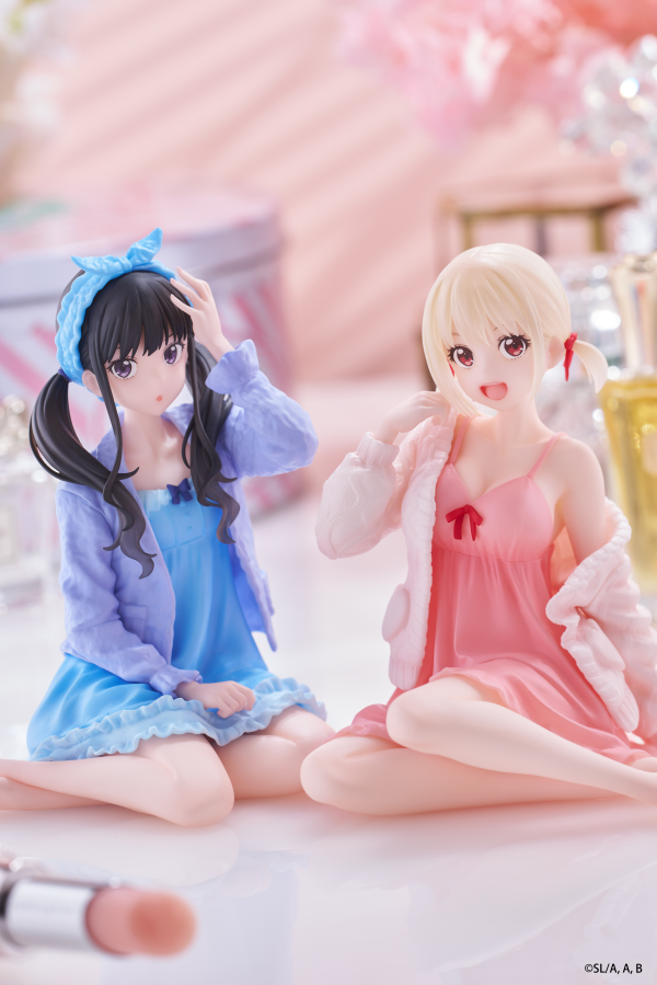 TAITO Lycoris Recoil Desktop Cute Figure - Takina Inoue (Roomwear Ver.) | 840342403974