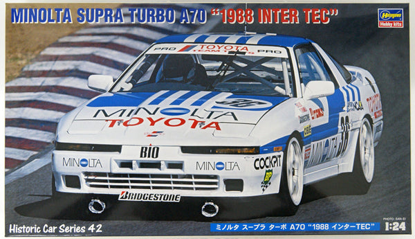 Hasegawa [HC42] 1:24 MINOLTA SUPRA TURBO A70 1988 INTER TEC