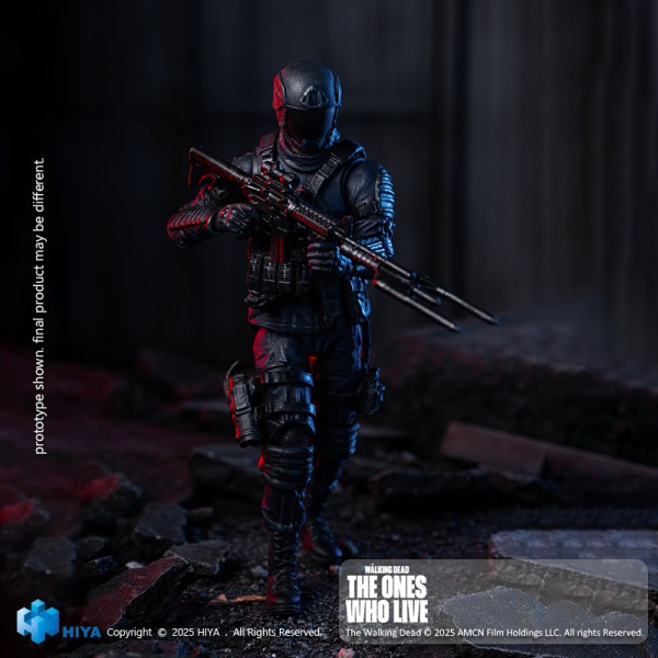 HIYA TOYS Exquisite Mini Series 1/18 Scale 4 Inch The Walking Dead  The  Ones Who Lived CRM Soldier Action Figure | 6957534205286