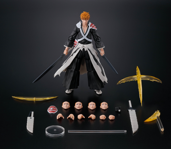 BANDAI Tamashii  ICHIGO KUROSAKI -DUAL ZANGETSU- "BLEACH", TAMASHII NATIONS S.H.Figuarts(4573102668165)(4573102668165)