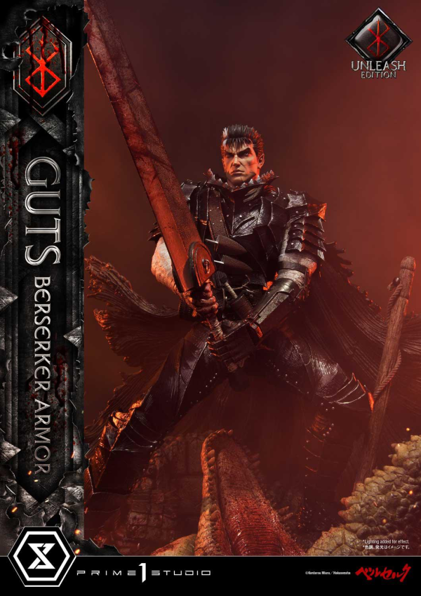 Prime 1 Studio Ultimate Premium Masterline Berserk Guts, Berserker Armor Unleash Edition Deluxe Version(4582535948553)(4582535948553)