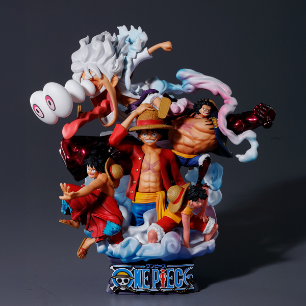 MegaHouse Petitrama series DX LOGBOX ONE PIECE RE BIRTH 02 Luffy Special | 4975430518110