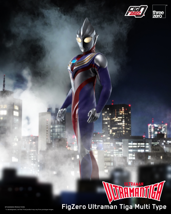 threezero FigZero Ultraman Tiga Multi Type | 4895250817746