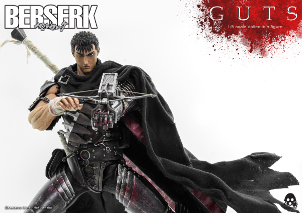 threezero BERSERK - Guts (Black Swordsman)(4897056200425)(4897056200425)