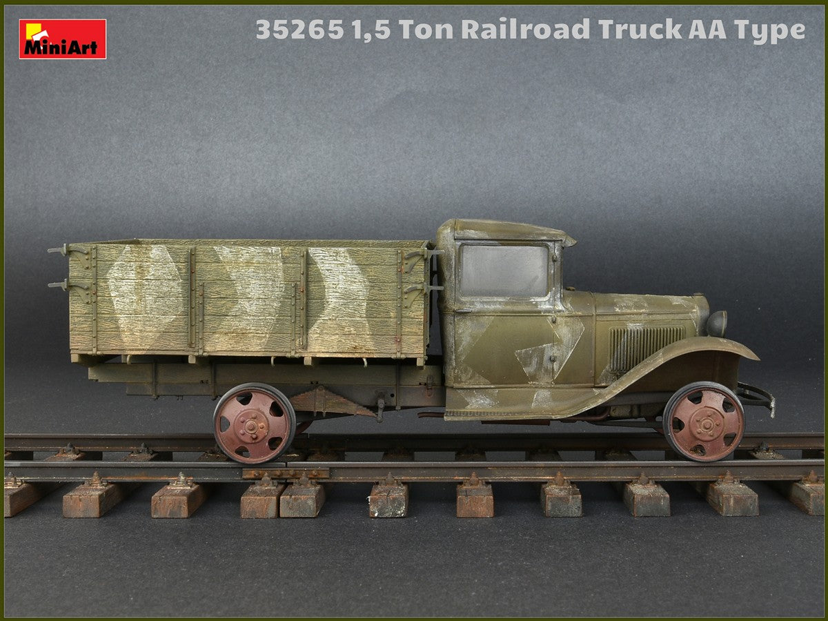 MiniArt 1,5 Ton Railroad Truck AA Type (1/35) | 4820183311597