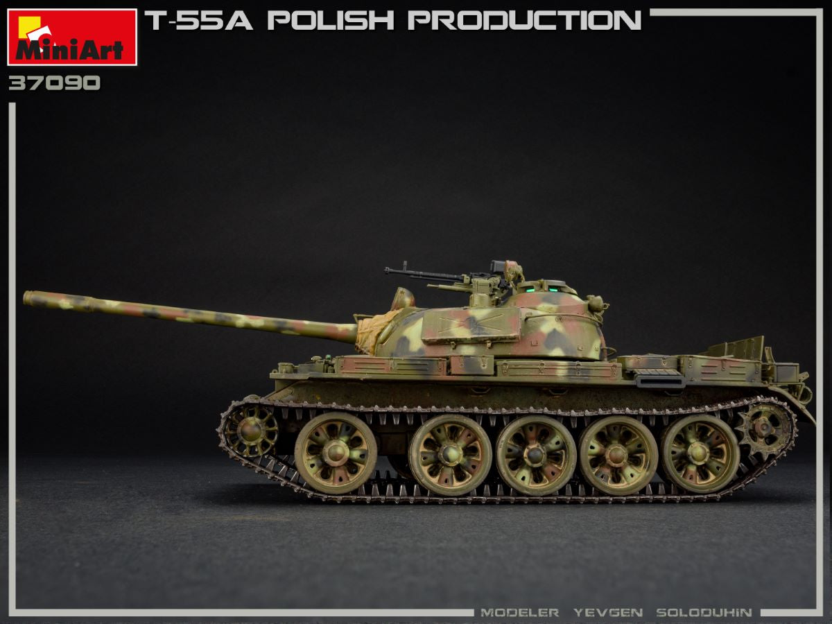 MiniArt T-55A Polish Production | 4820183313034