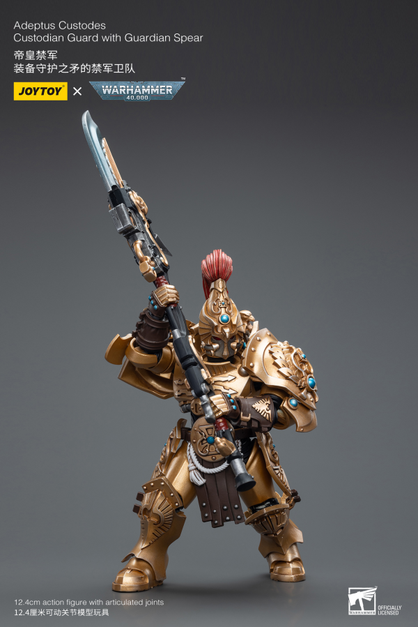 Joy Toy Adeptus Custodes Custodian Guard with Guardian Spear(6973130377806)(6973130377806)
