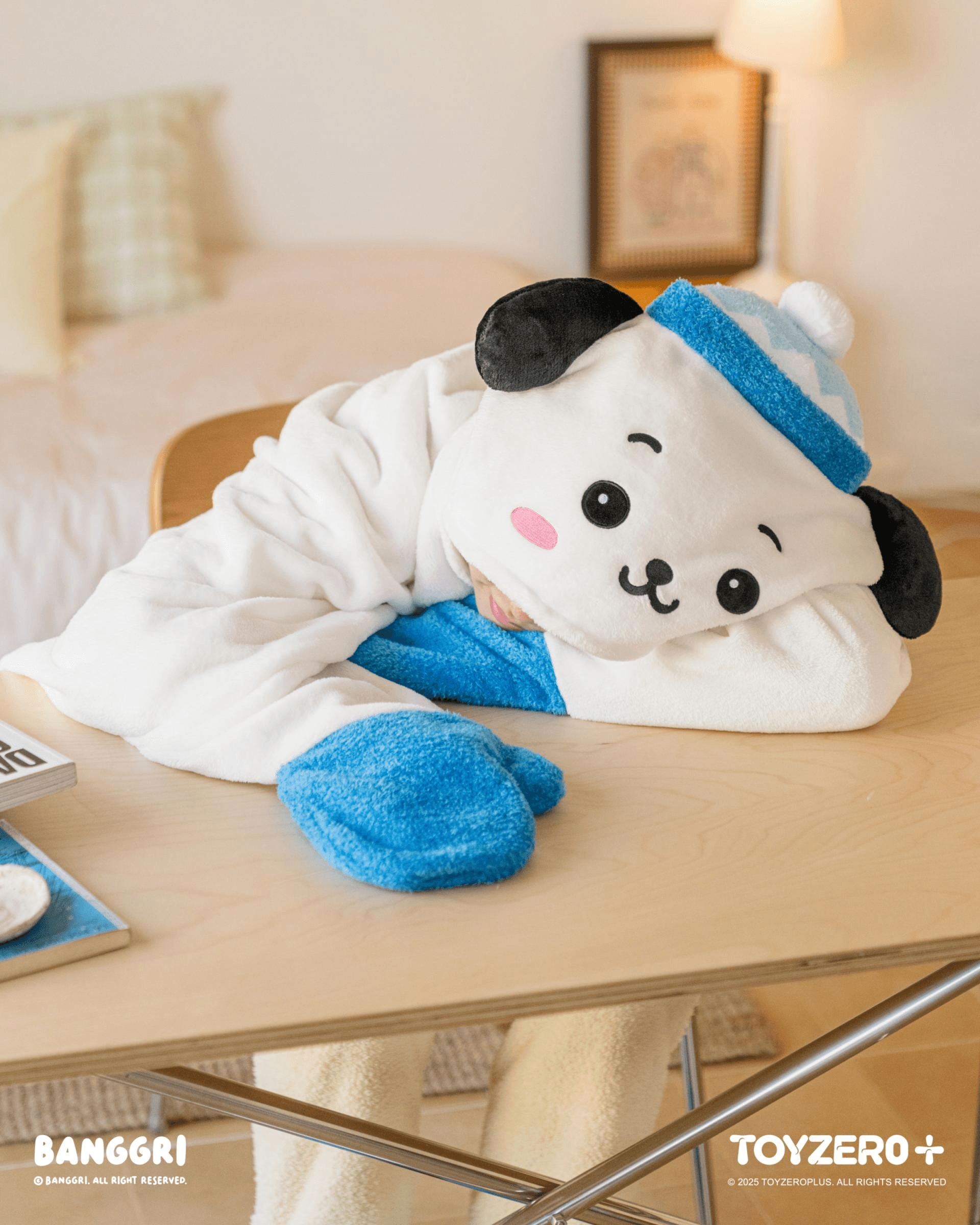 BANGGRI Winter Series - Character Blanket (Banggri ver.) | 6978531762138