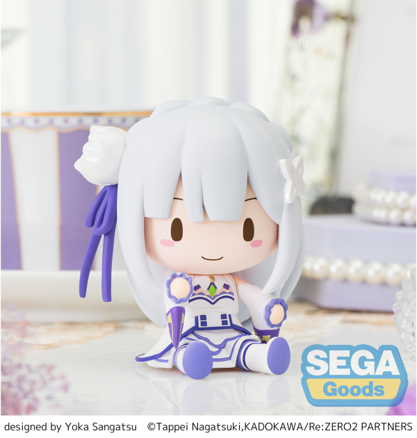 SEGA fuwa petit Re:ZERO -Starting Life in Another World- Chibi Figure Emilia | 4582733445793