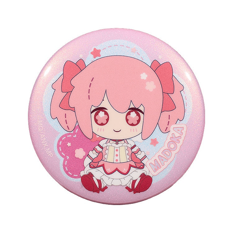 Puella Magi Madoka Magica the Movie -Rebellion- Fluffy Keychain Pinback Button Case | 4580828671904