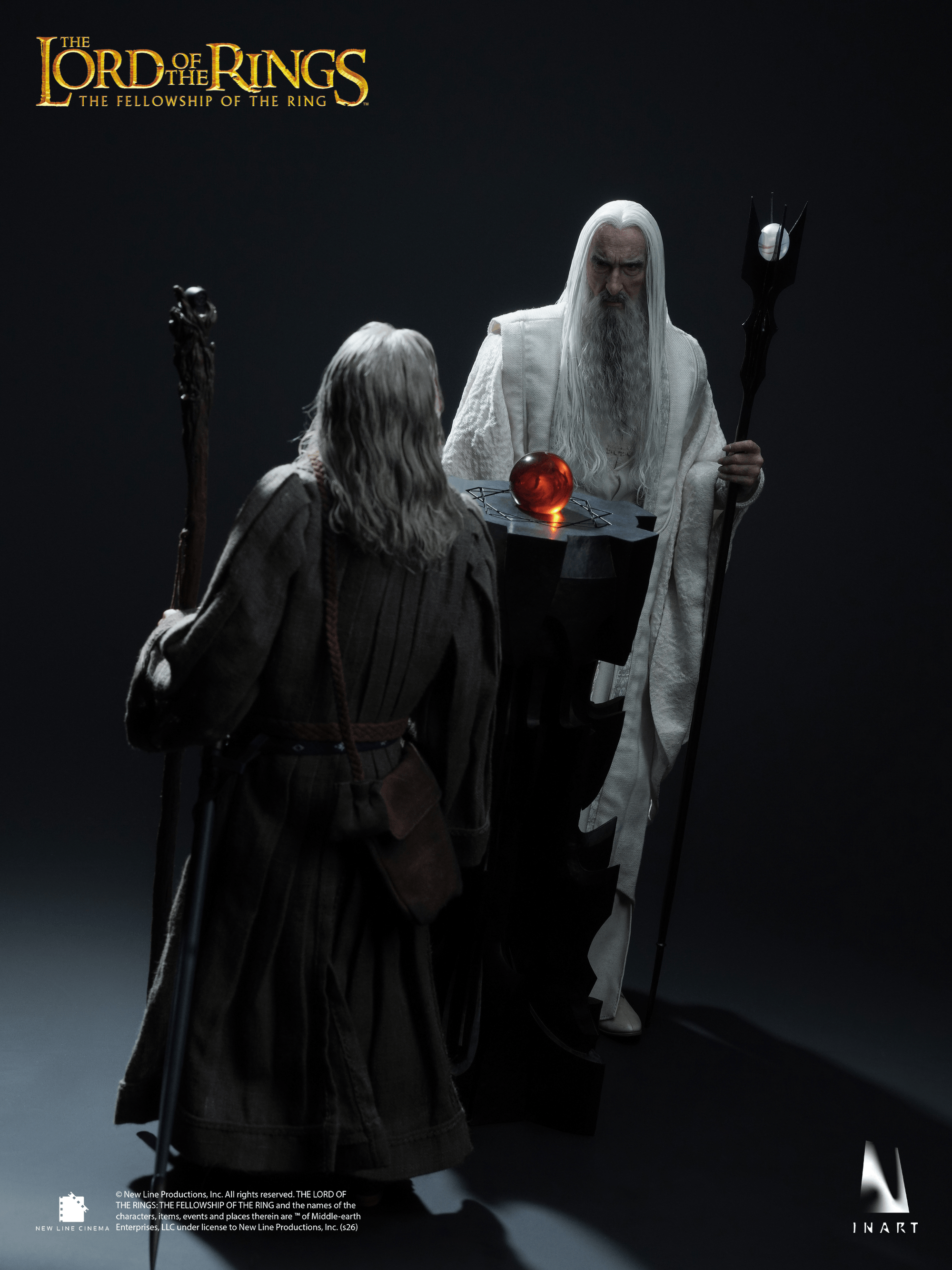 INART — The Lord of the Rings: The Fellowship of the Ring — Saruman 1/6 Collectible Figure