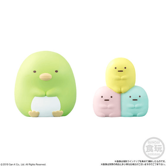 BANDAI Sumikko Gurashi Friends W1 Sumikko Gurashi (Box/12), Bandai Shokugan Friends