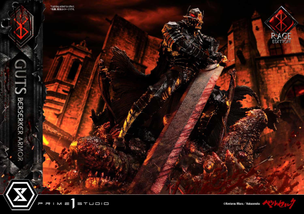 Prime 1 Studio Ultimate Premium Masterline Berserk Guts, Berserker Armor Rage Edition Deluxe Version(4582535948577)(4582535948577)