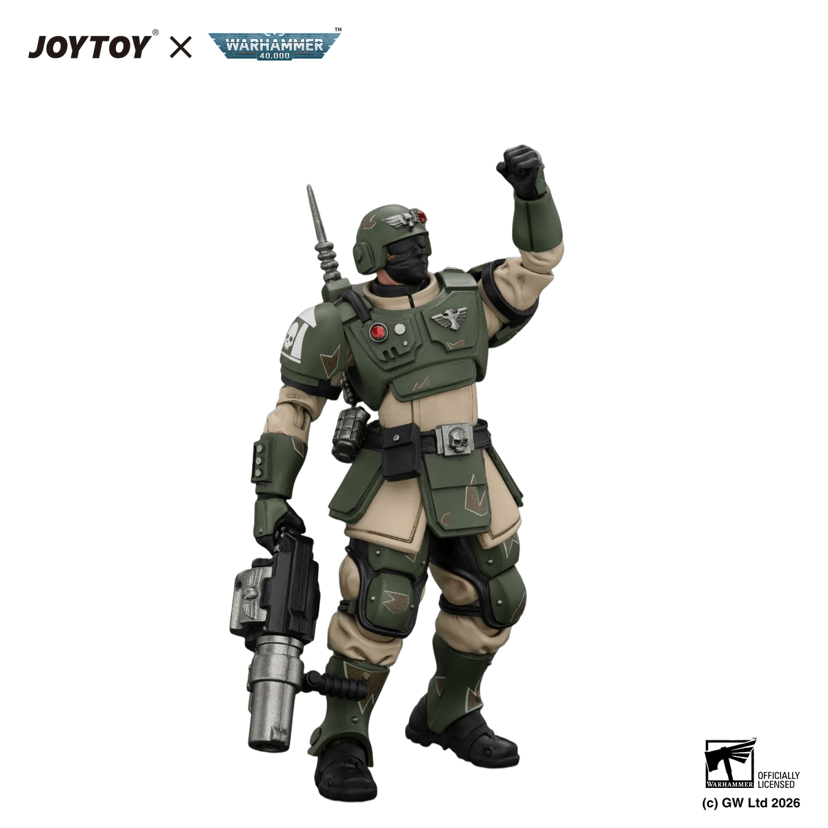 Astra Militarum Kasrkin 5 with Grenade Launcher
