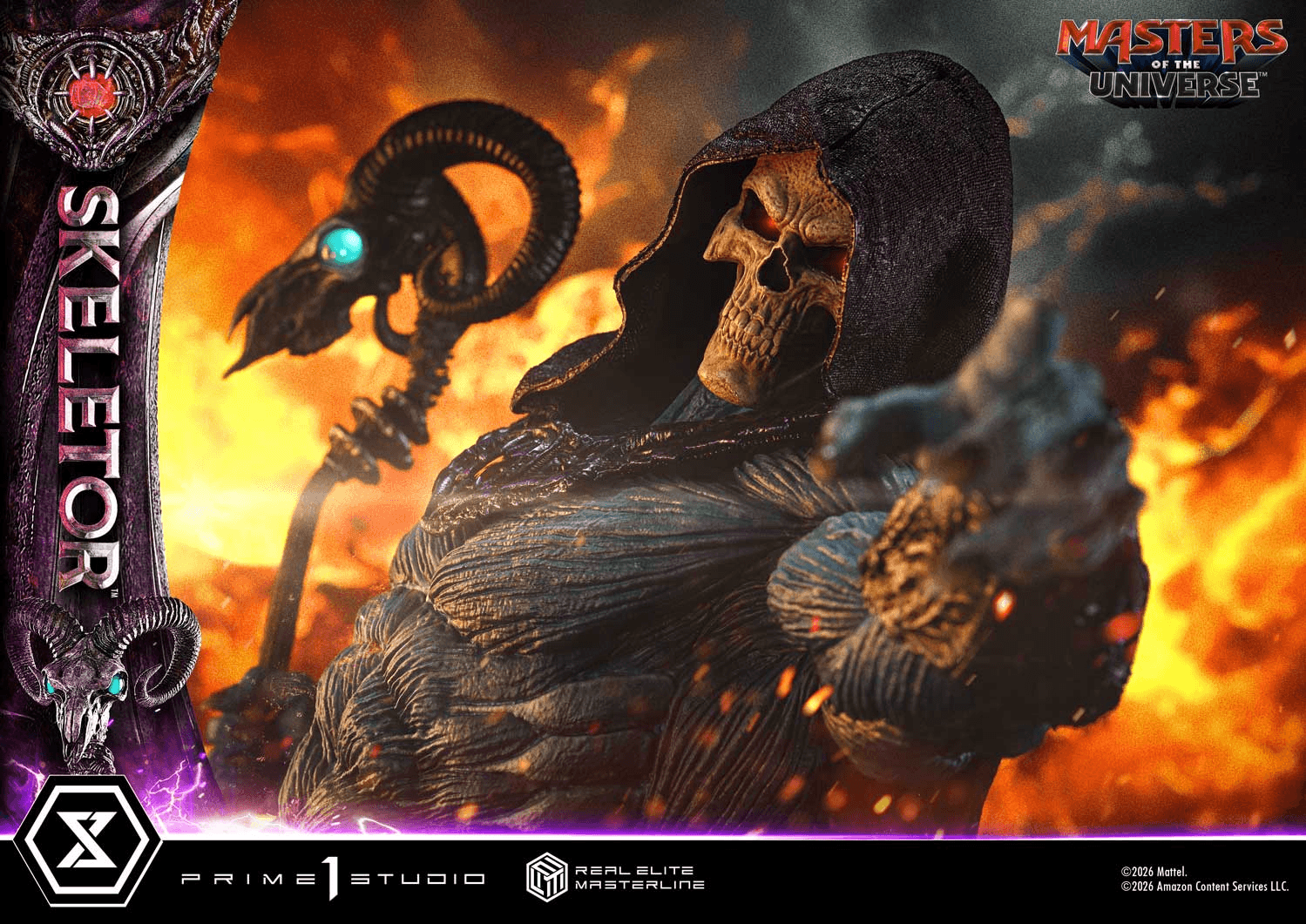 Real Elite Masterline Masters of the Universe (2026 Film) Skeletor