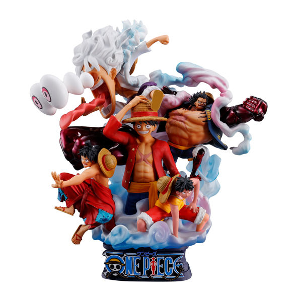 MegaHouse Petitrama series DX LOGBOX ONE PIECE RE BIRTH 02 Luffy Special | 4975430518110
