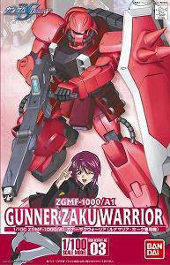 HG 1/100 #03 Gunner Zaku Warrior | 4573102579249