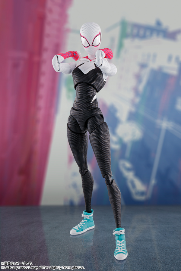 BANDAI Tamashii Spider-Gwen World Tour Limited Edition Spider-Man: Across the Spider-Verse, Bandai Spirits S.H.Figuarts(4573102641809)(4573102641809)