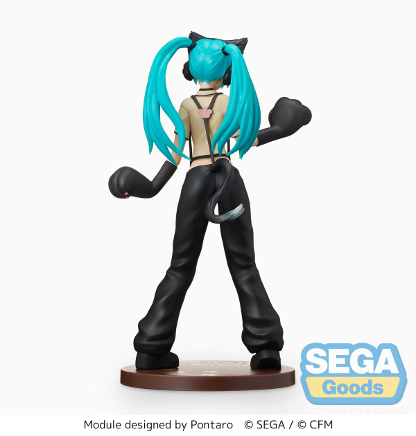 "Hatsune Miku: Project DIVA Arcade Future Tone" SPM Figure "Hatsune Miku - Kitty Cat" | 4582733440248