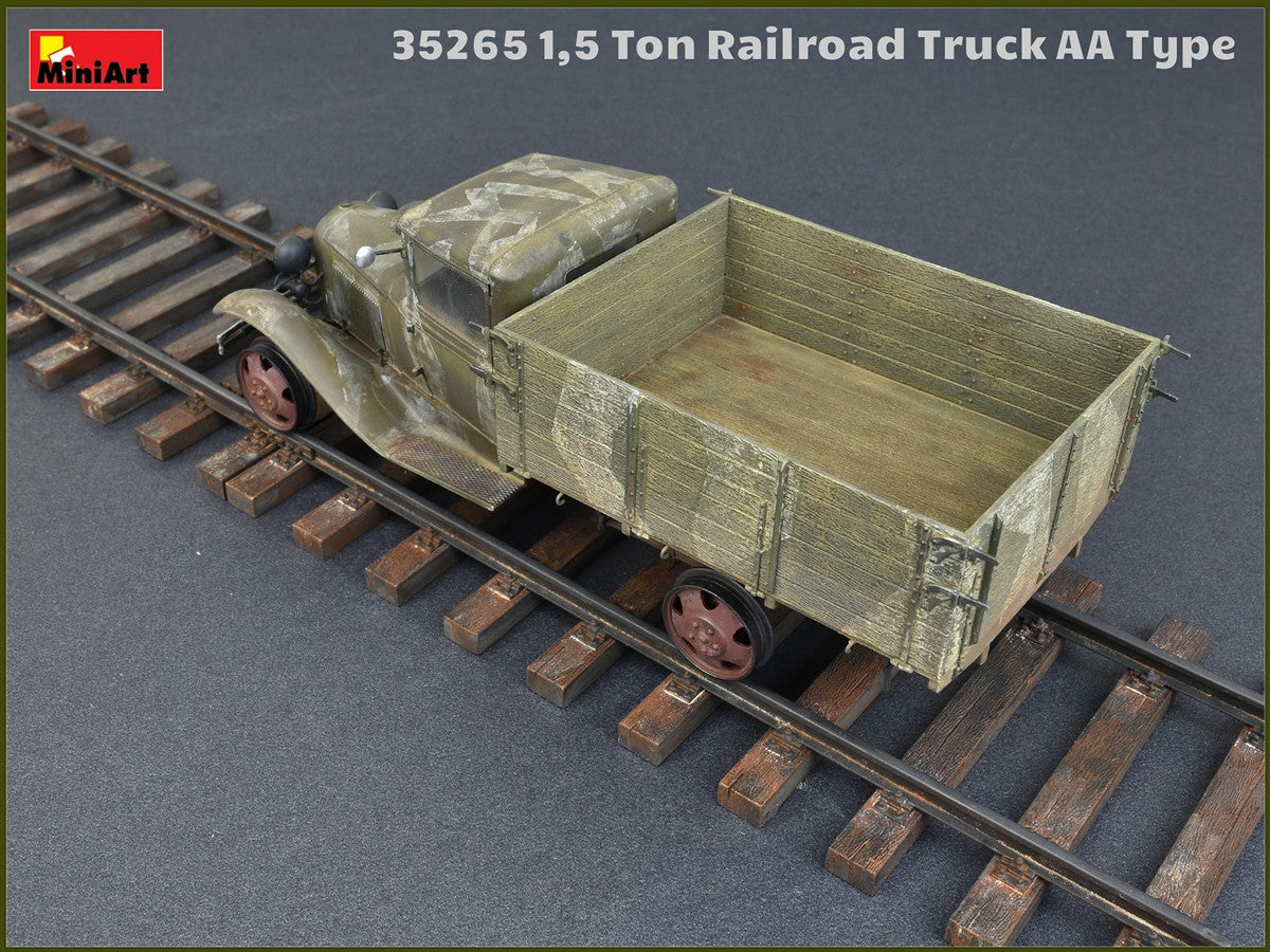 MiniArt 1,5 Ton Railroad Truck AA Type (1/35) | 4820183311597