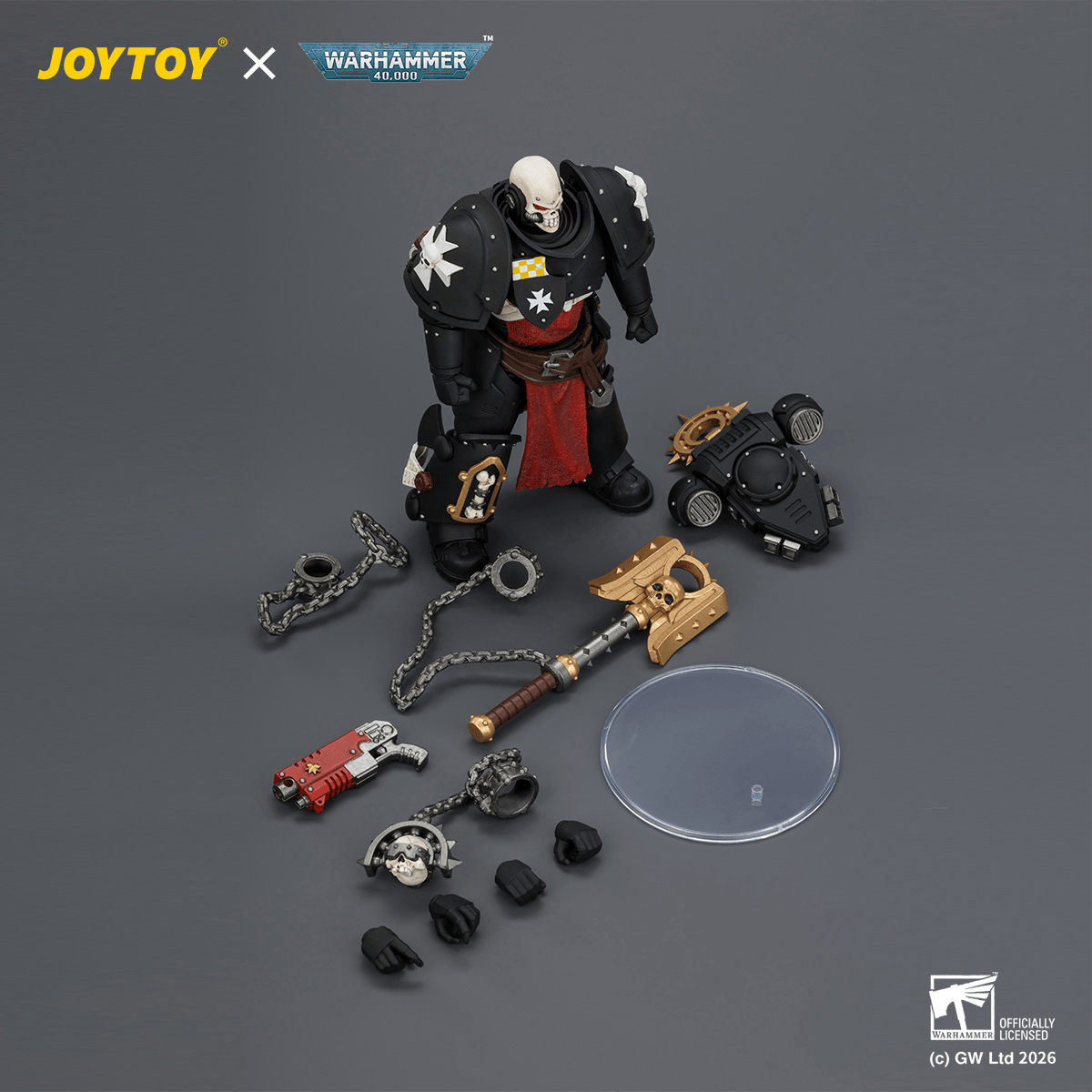 Black Templars Execrator 2 with Crozius Arcanum and Absolvor Bolt Pistol