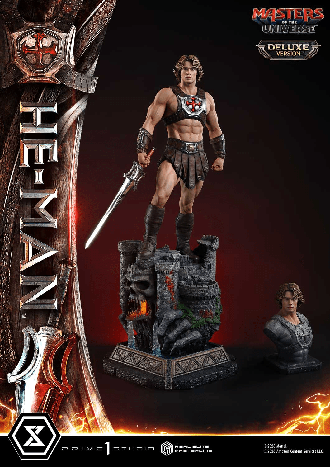 Real Elite Masterline Masters of the Universe (2026 Film) He-Man DX Bonus Version