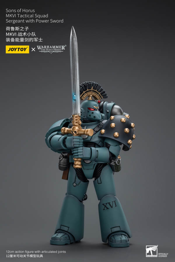 Joy Toy Sons of Horus MKVI Tactical Squad Sergeant with Power Sword(6973130379466)(6973130379466)
