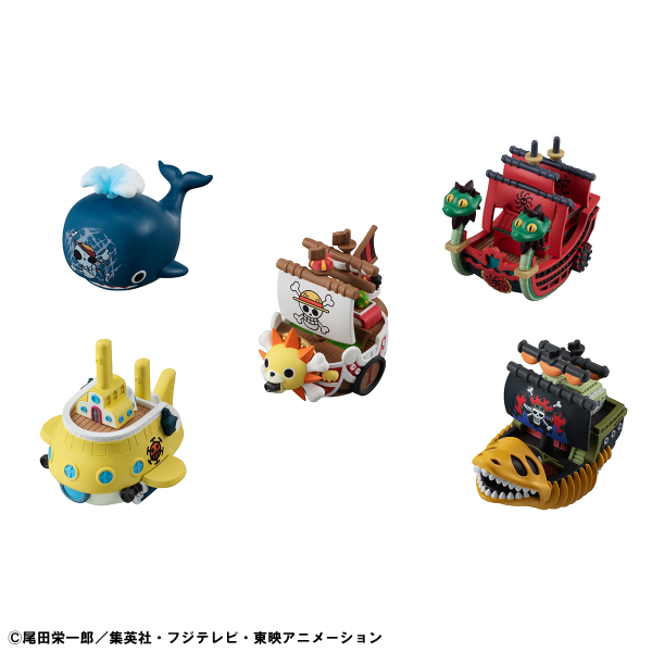 MegaHouse YURACOLLE series ONE PIECE Grand Line Collection set Vol2(4535123844232)(4535123844232)