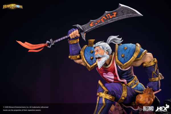 HEX Collectibles Blizzard Hearthstone® Leeroy Jenkins 1/6 Scale Premium Statue | 6978082550116