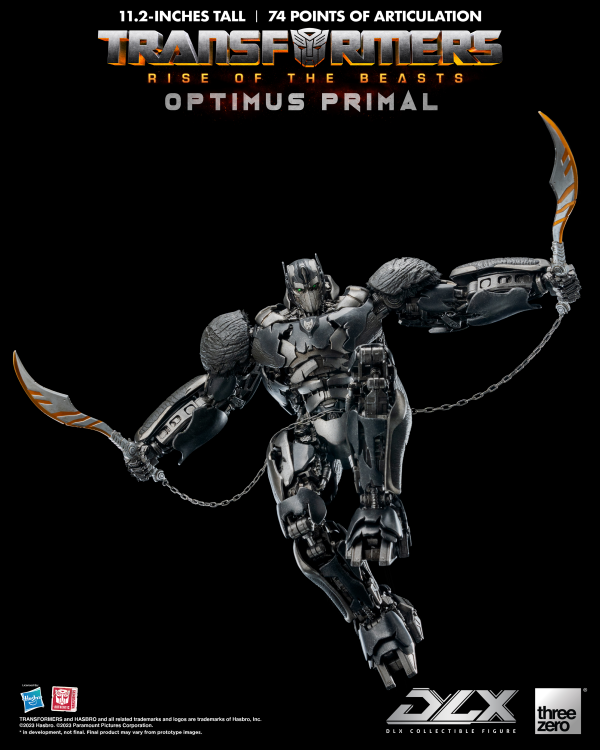 Three Zero Transformers: Rise of the Beasts - DLX Optimus Primal | 4895250808294