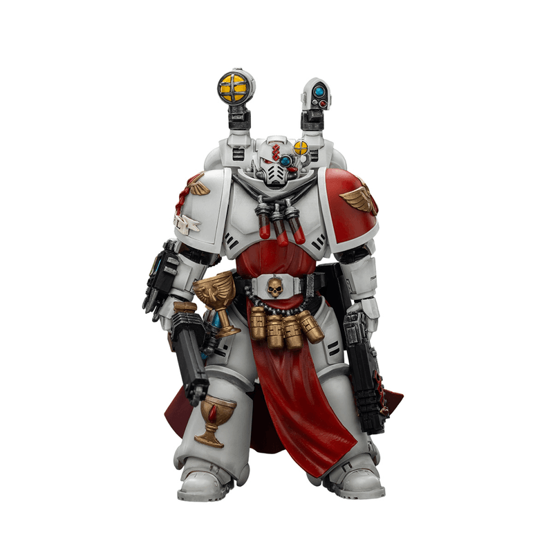 JOYTOY Blood Angels Sanguinary Priest with Heavy bolt pistol, chainsword and narthecium
