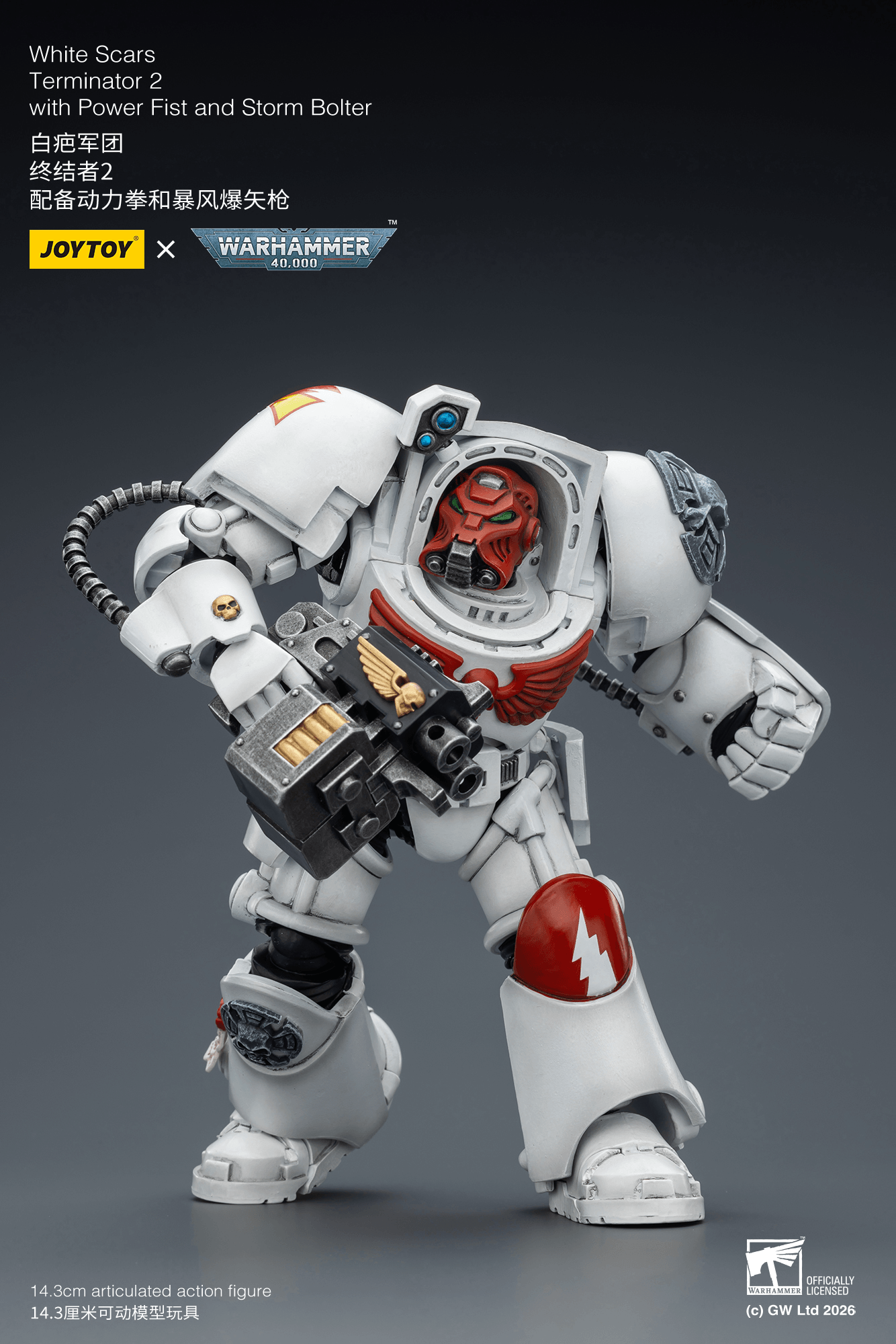 White Scars Terminator 2 with Power Fist and Storm Bolter | 6927054403196