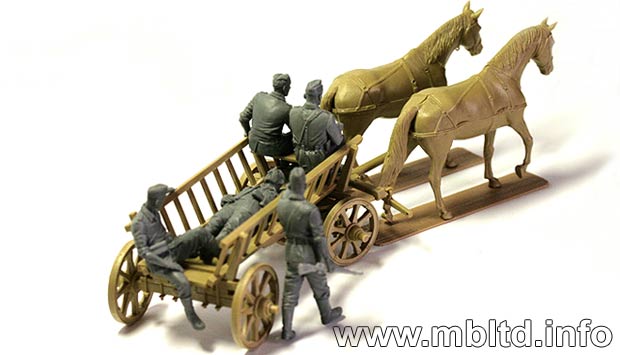 MASTER BOX 1/35 Road to the Rear