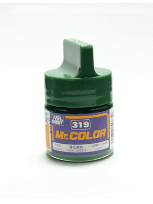 Mr Hobby Mr. Color 319 - Light Green (Semi-Gloss/Aircraft) | 4973028735055