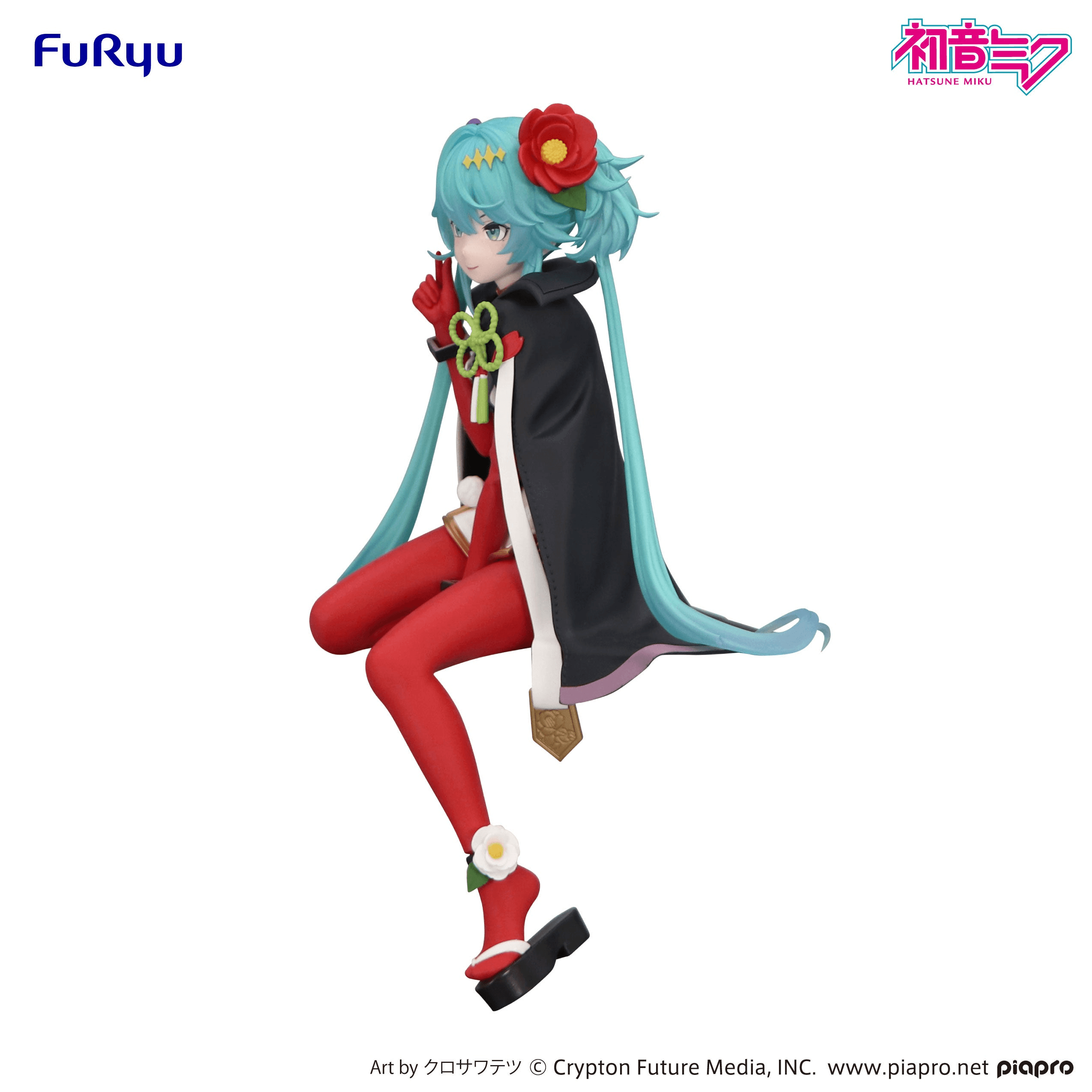 Hatsune Miku Noodle Stopper Figure -Flower Fairy Camellia- | 4571623508441
