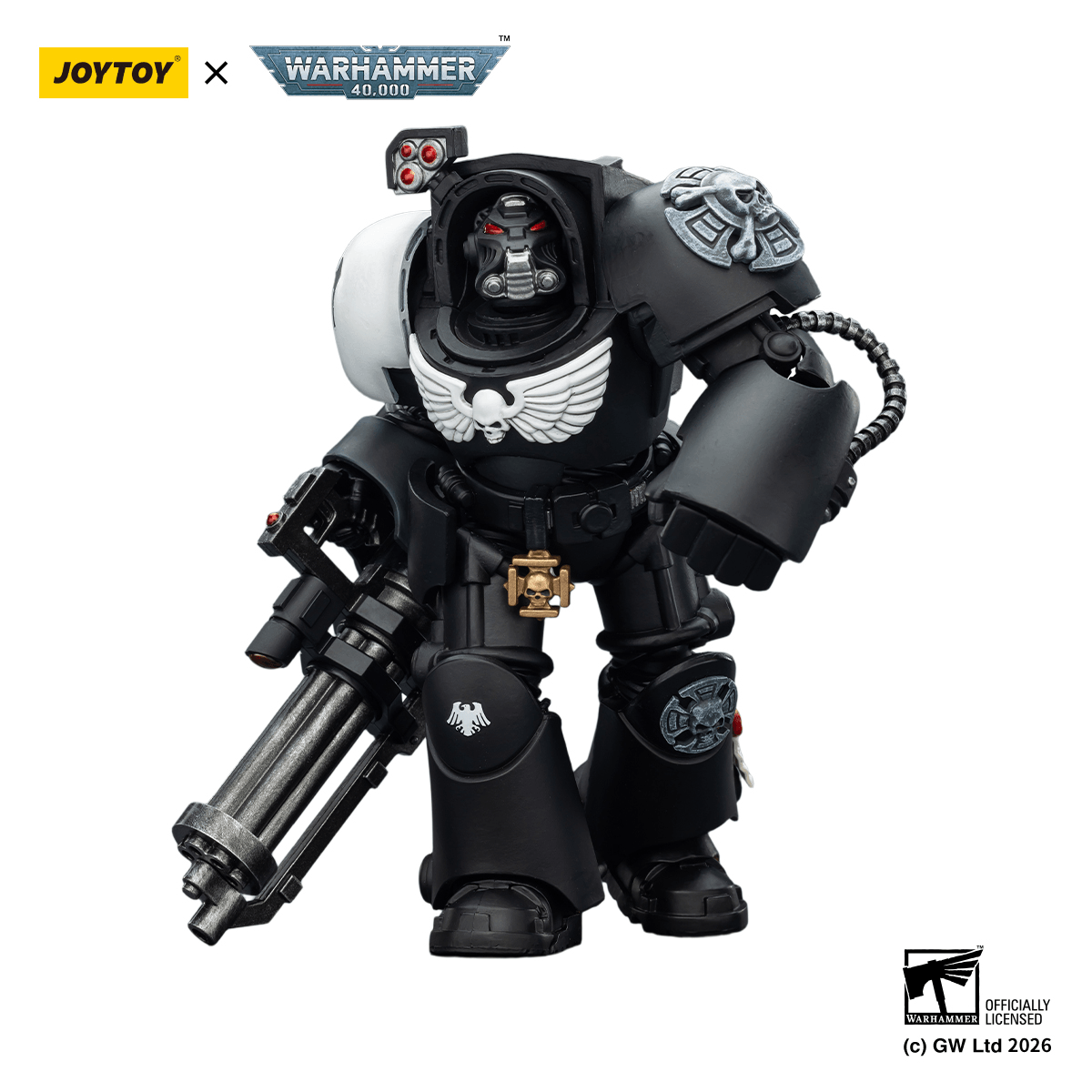 Raven Guard Terminator 3 with Power Fist and Assault Cannon | 6927054403264