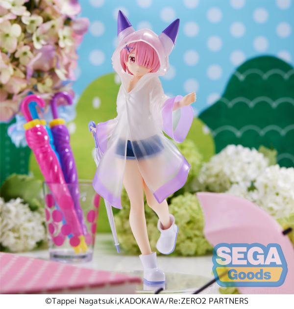 SEGA Luminasta "Re:ZERO -Starting Life in Another World-" Figure "Ram" -Day After the Rain- | 4580779546931