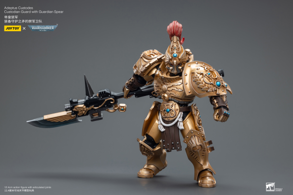 Joy Toy Adeptus Custodes Custodian Guard with Guardian Spear(6973130377806)(6973130377806)