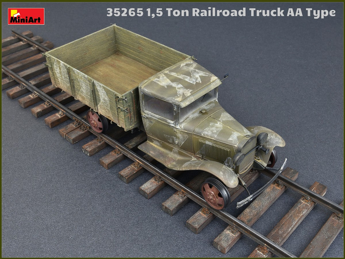 MiniArt 1,5 Ton Railroad Truck AA Type (1/35) | 4820183311597