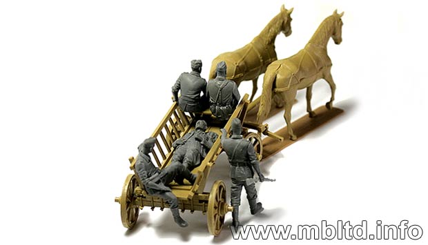 MASTER BOX 1/35 Road to the Rear
