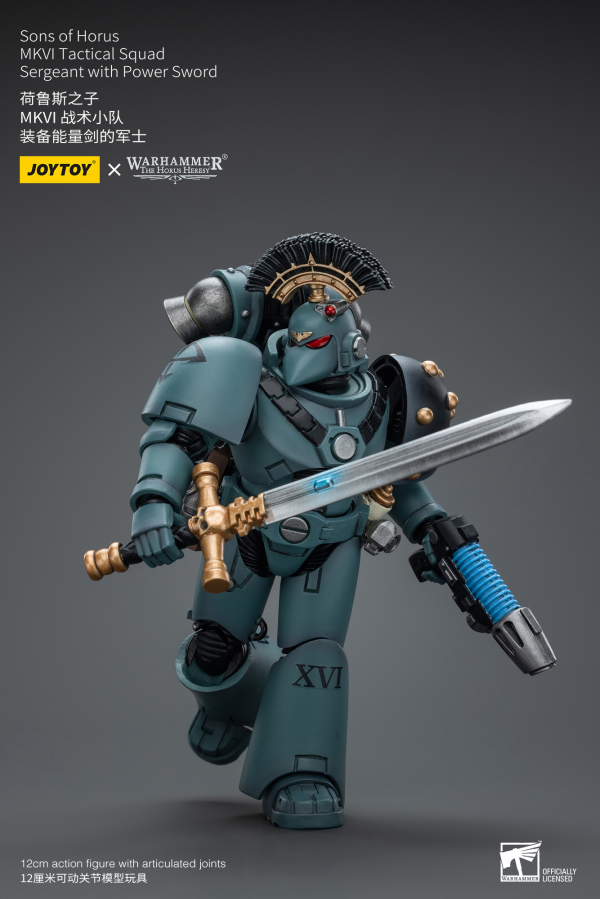 Joy Toy Sons of Horus MKVI Tactical Squad Sergeant with Power Sword(6973130379466)(6973130379466)