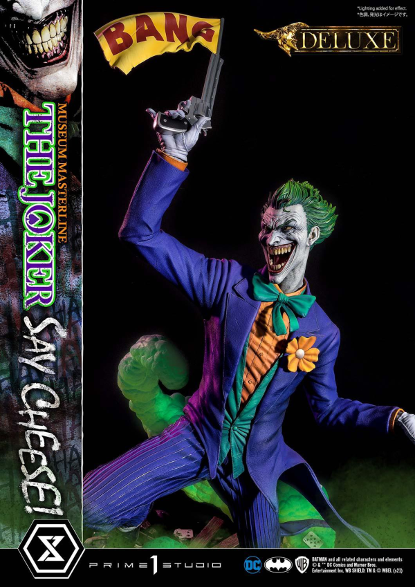 Prime 1 Studio Museum Masterline Batman (Comics) The Joker - Say Cheese! DX Bonus Version(4580708035123)(4580708035123)