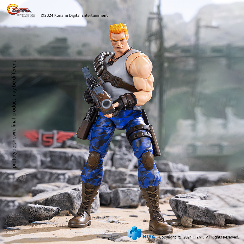 Exquisite Basic Series 1/12 Scale CONTRA:OPERATION GALUGA Bill Rizer | 6957534203701