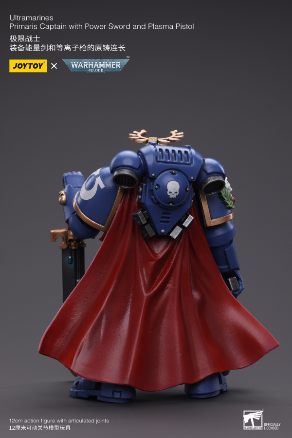 Joy Toy Ultramarines  Primaris Captain with Power Sword and Plasma Pistol(6973130376441)(6973130376441)