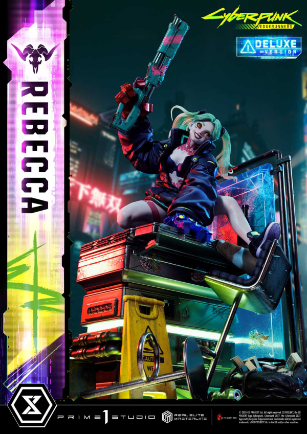 Prime 1 Studio  Real Elite Masterline Cyberpunk: Edgerunners Rebecca Deluxe Version(4582647121578)