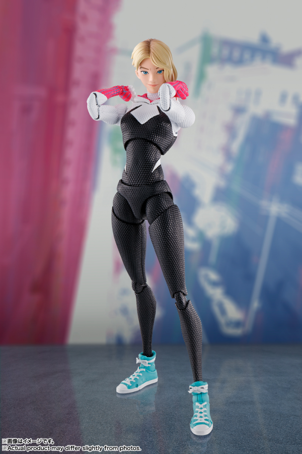 BANDAI Tamashii Spider-Gwen World Tour Limited Edition Spider-Man: Across the Spider-Verse, Bandai Spirits S.H.Figuarts(4573102641809)(4573102641809)
